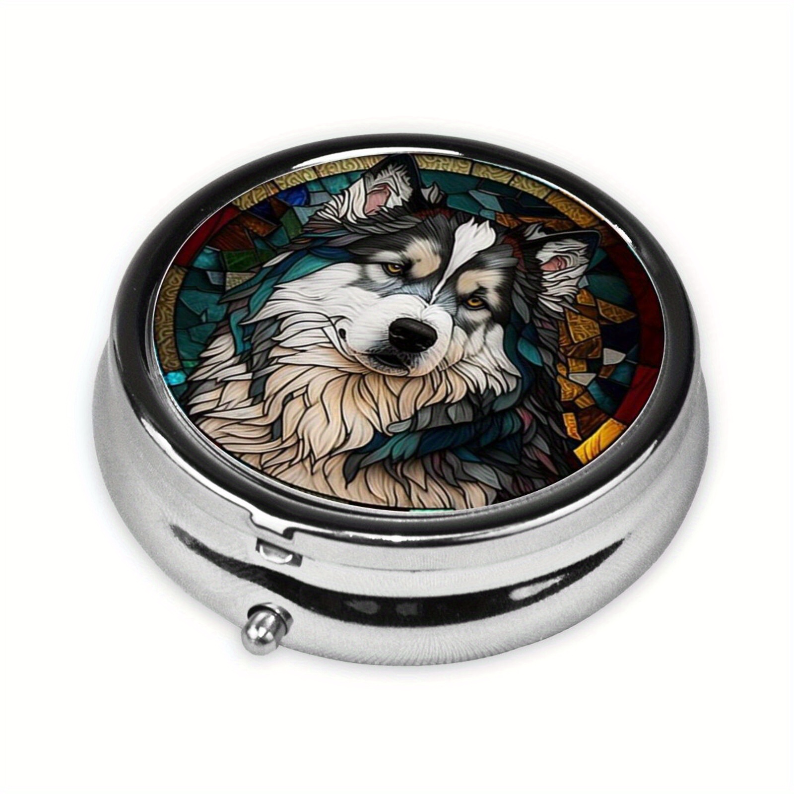 Portable Mini Pill Box Organizer with 3 Compartments