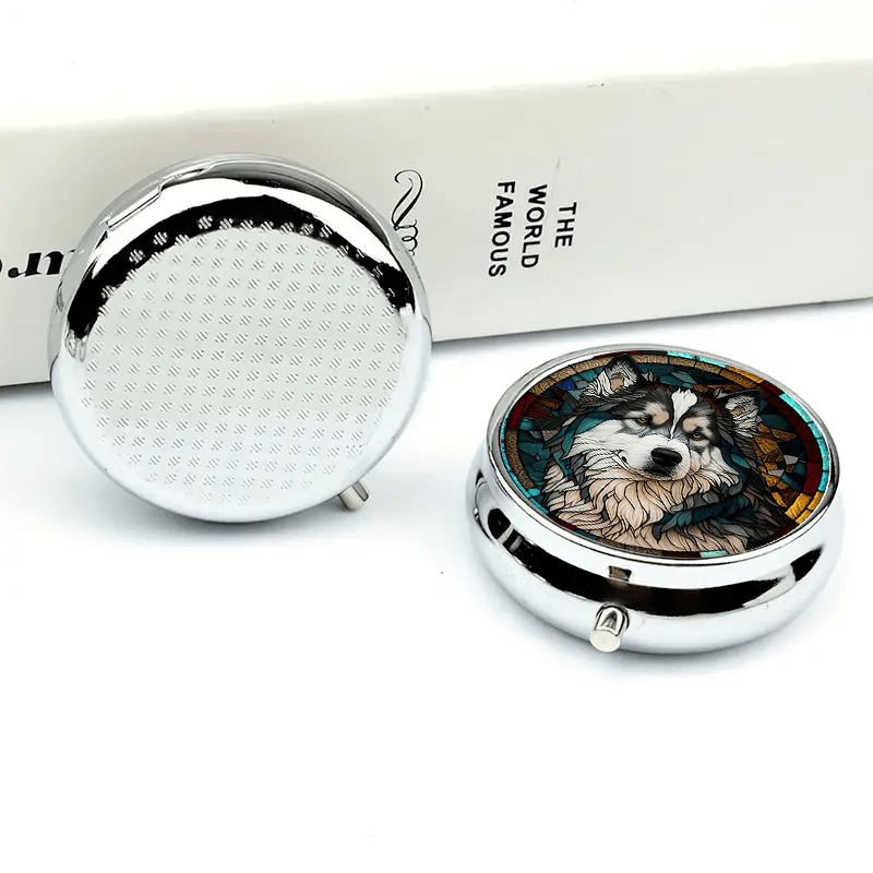 Portable Mini Pill Box Organizer with 3 Compartments