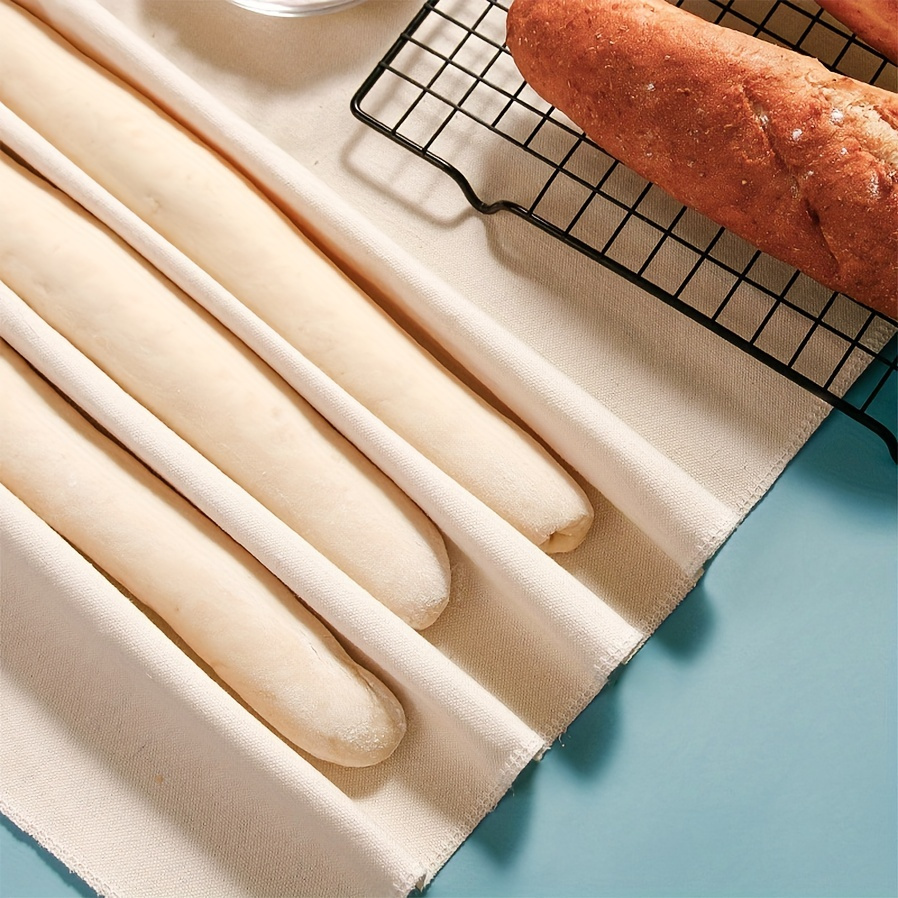Comprar Cesta de tela para masa de pan francés de ratán a prueba de  fermentación de Baguette con tapa