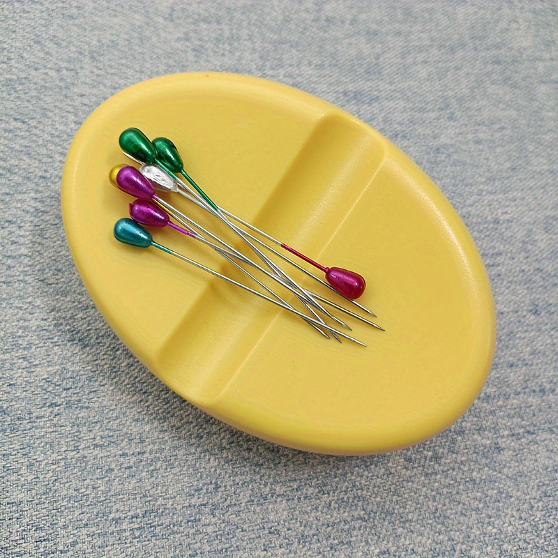 Wooden Needle Minder Magnetic Pin Cushion Sewing Pincushion - Temu
