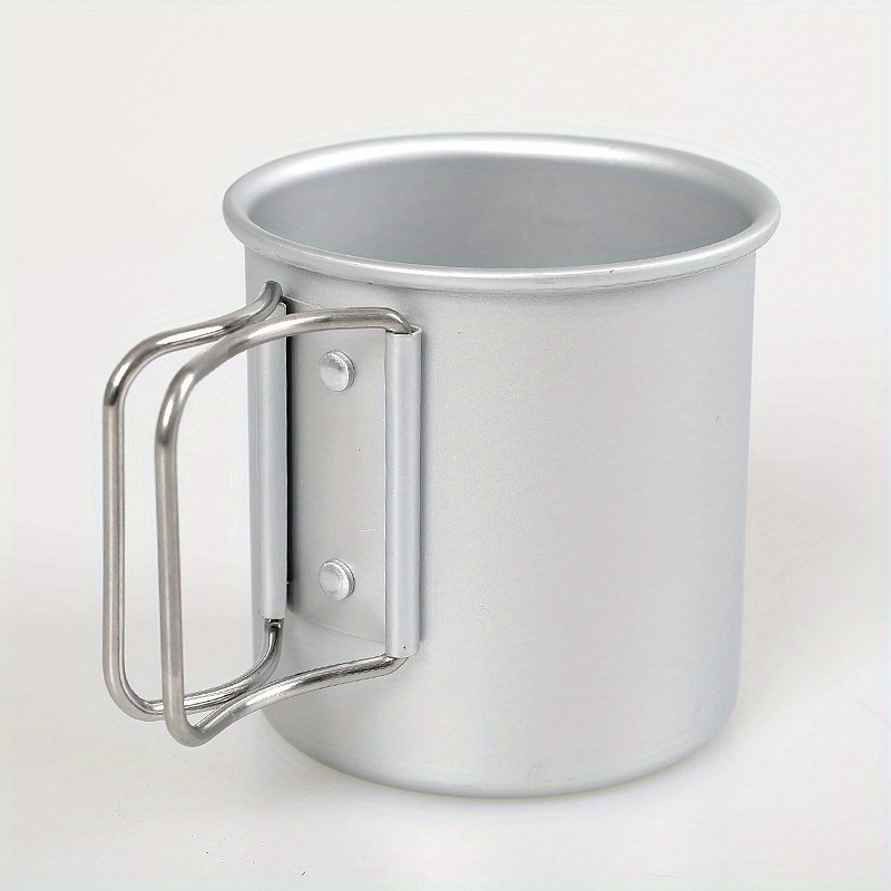 1 Taza Agua Metal Taza Café Acampar Aleación Aluminio - Temu