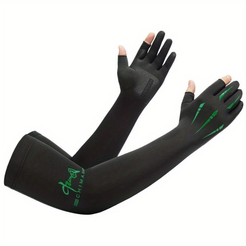 2023 Daiwa Genuine Leather Anti Slip 3/5 Half-Finger Fishing Gloves Sports  Camping Hiking Cycling Fishing Wear-Resistant Gloves - AliExpress