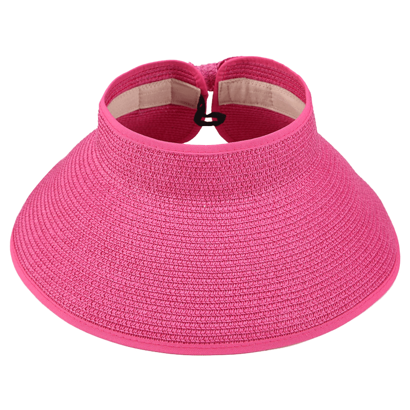 1pc Multicolor Women's Sun Hat For Summer, With Wide Brim For Sun  Protection,Perfect For Beach, Foldable For Traveling Elegant