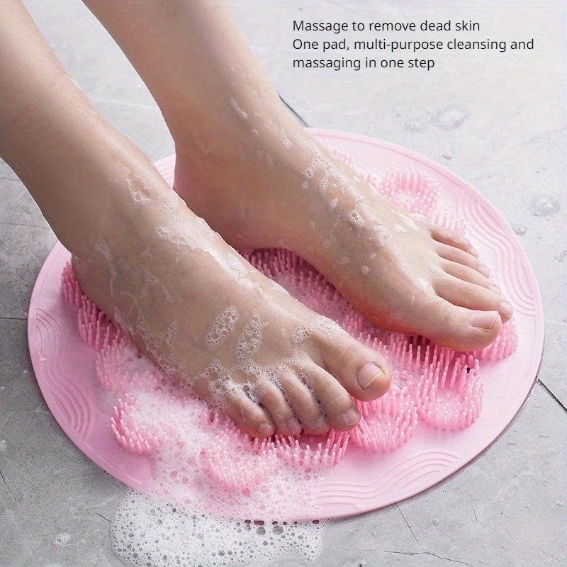 Back Foot Scrubber For Shower Pad For Men And Women - Temu