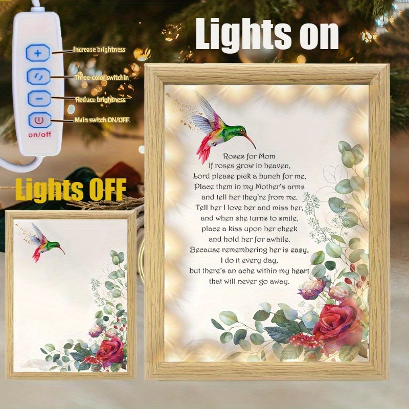 Photo Frames Light Led Wall Lamps Decorative Paintings Light Temu New