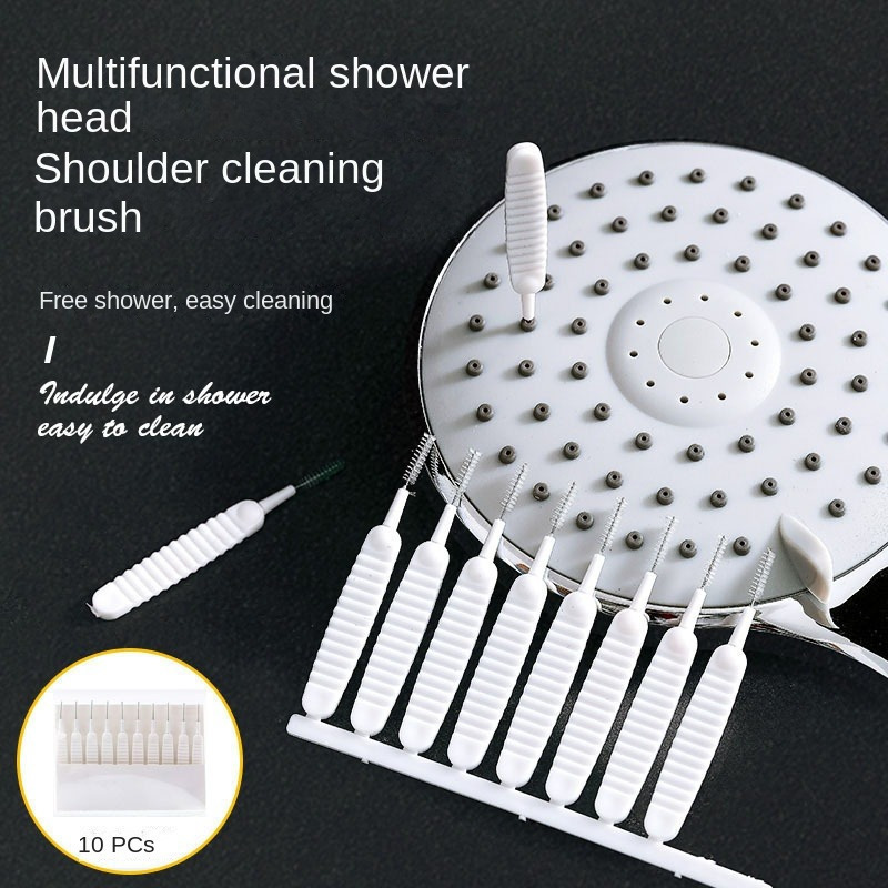 Shower Head Cleaning Brush,10 PCS, Shower Nozzle Cleaning Brush  Multifunctional Hole Cleaning Brush