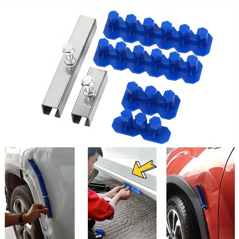 6 Stücke Klebstoff Blau Kleber Tabs Auto Ausbeulen Ohne Reparatur