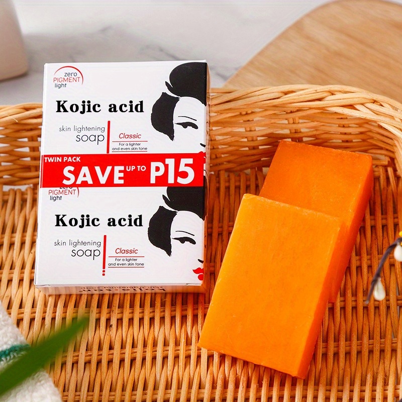 Original Kojie San Skin Lightening Kojic Acid Soap - 6 Bars, 65g - FREE  Soap Net