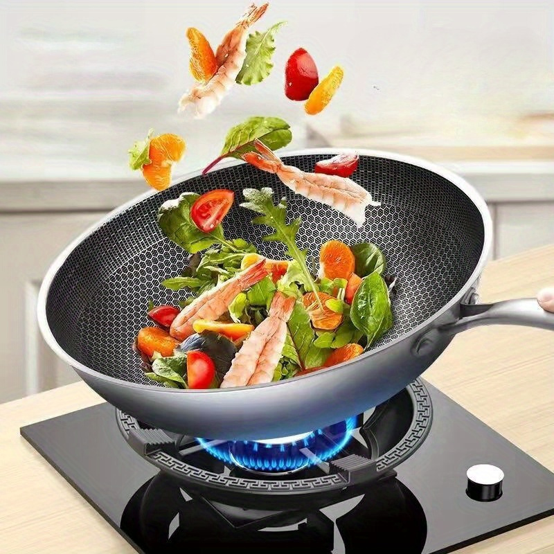 304 Stainless steel wok
