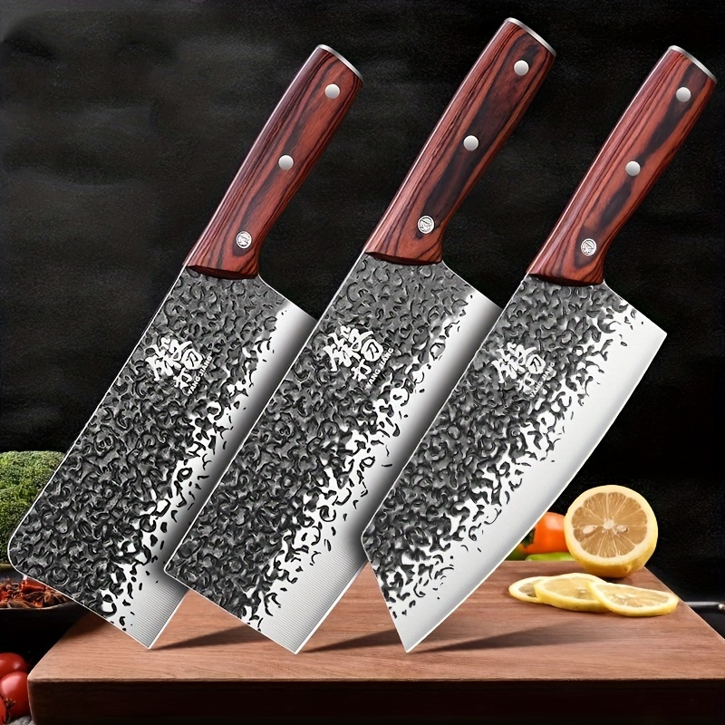 Longquan Kitchen Knife Set, Home Hand-forged Chef's Special