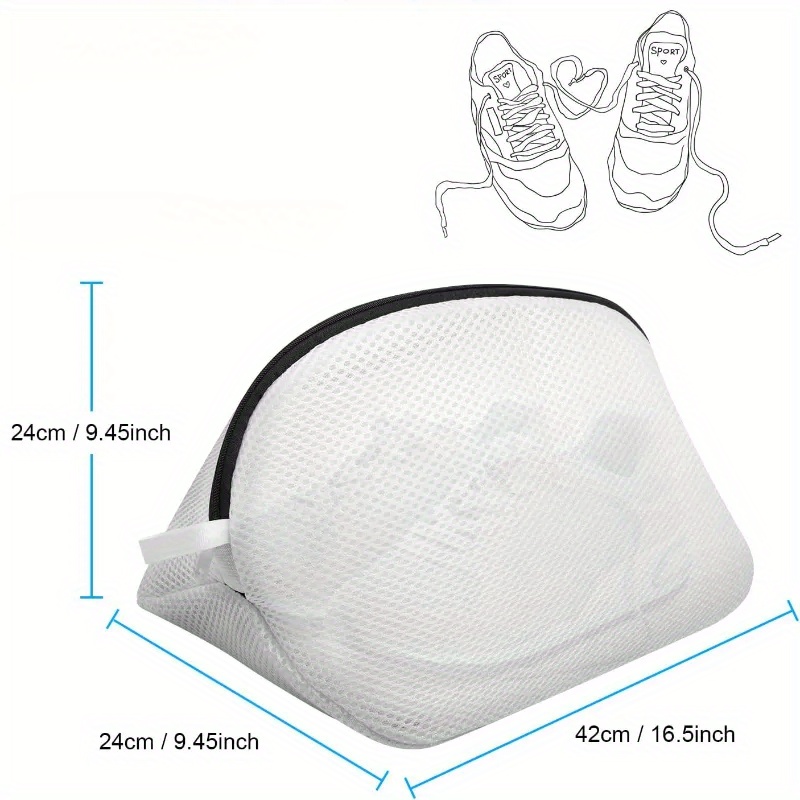 Mesh Laundry Bag Washing Machine Shoes Bag Travel Storage Bags