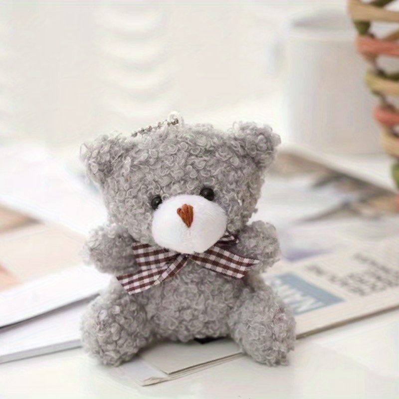 Mini teddy bear on sale keychain