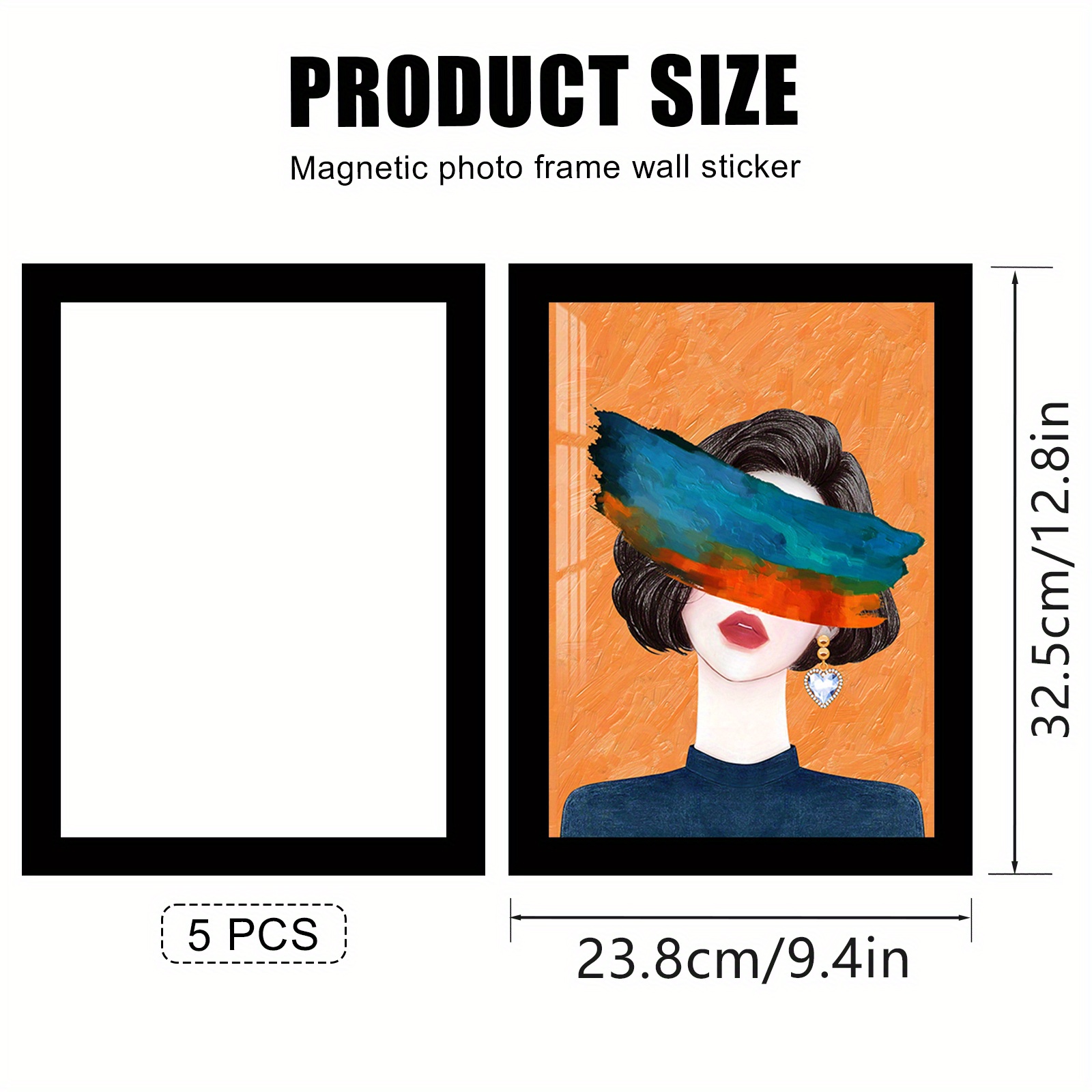 Magnetic Picture Frames Magnetic Self-Adhesive Display Poster