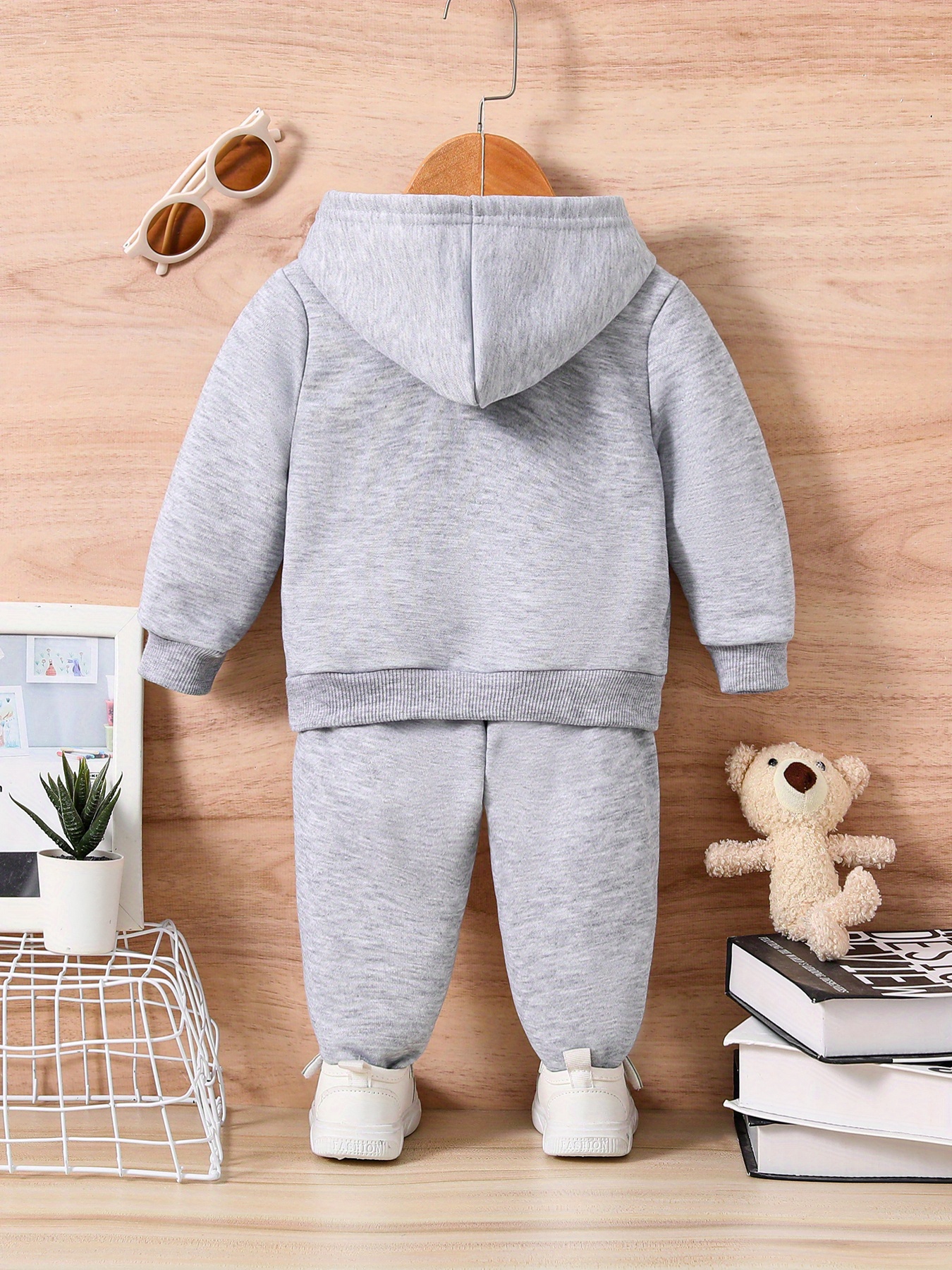 Toddler Baby Boys Girls New Hooded Pullover Sweatshirt Pants - Temu