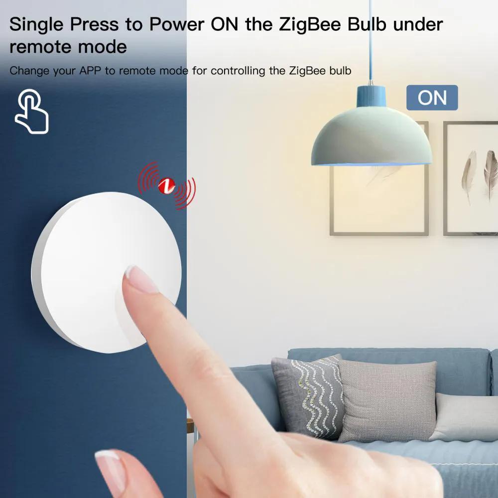interruptor Inteligente Zigbee Pulsador Control Tecla Escena - Temu Chile