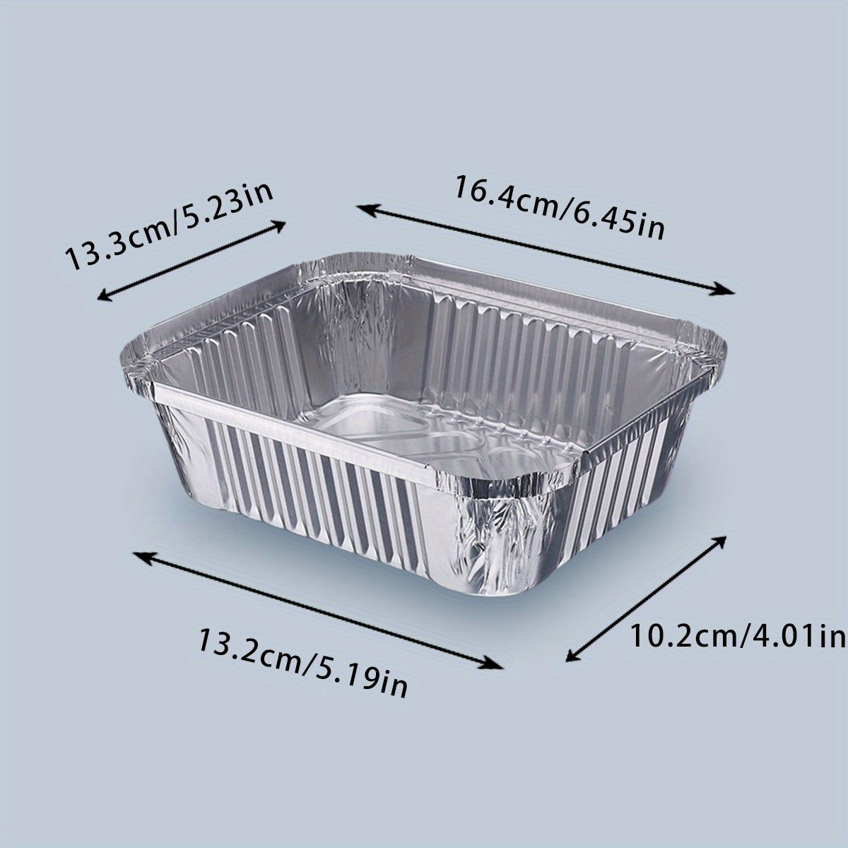 Aluminum Barbecue Plate, Disposable Barbecue Box, Non-stick Waterproof  Paper, Lined Aluminum Foil Tin Box, Drip Tray, Take Out Food Container,  Rectangular, Lengthening, Bbq Tray, For Kitchen Diy Supplies - Temu United  Arab