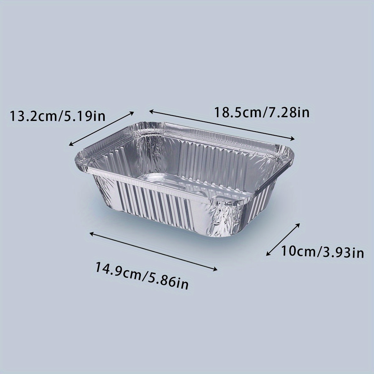 Tin tray barbecue foil plate packing takeaway lunch box – CokMaster
