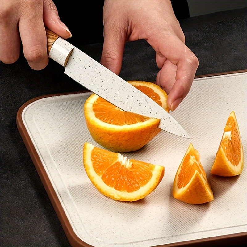 Kitchen Knife Set Fruit Paring Knife Chef Knife Meat Cleaver - Temu