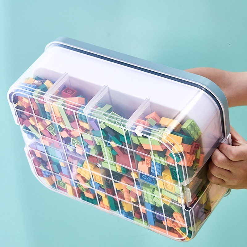 Stackable Storage Box With Removable Compartments Sorting - Temu