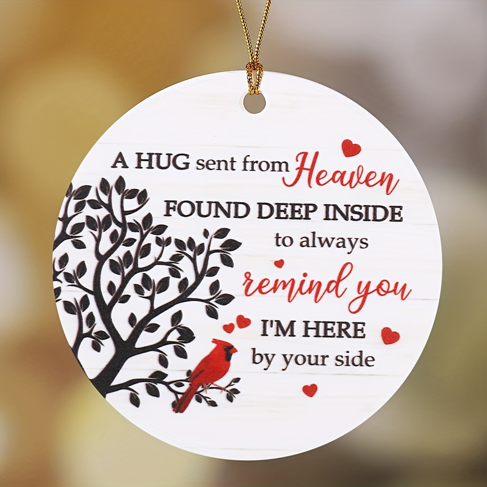 Acrylic Single Sided Christmas Hanging Ornaments - Temu