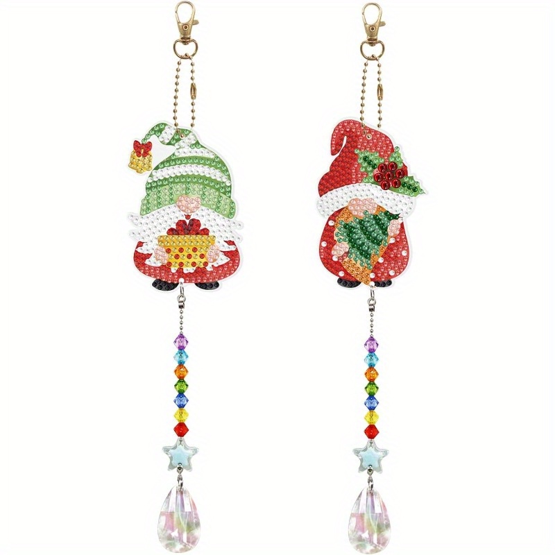 Unique Handmade Diy Diamond Painting Wind Chimes As - Temu