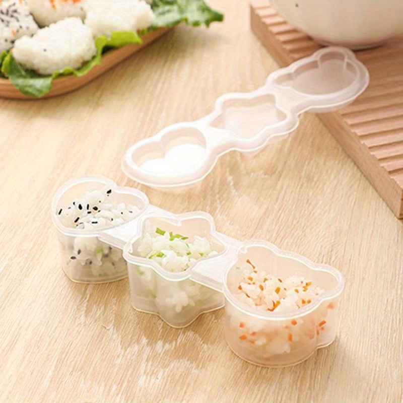 3pcs/set Plastic Sushi Mold