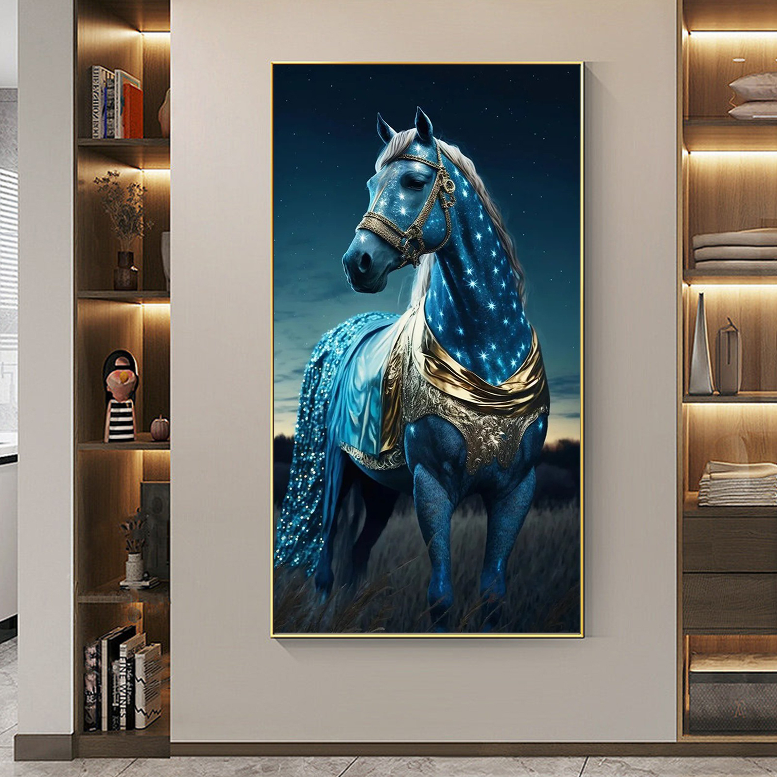 Horse Diy Diamond Painting Large Size Diamond Art Horse - Temu