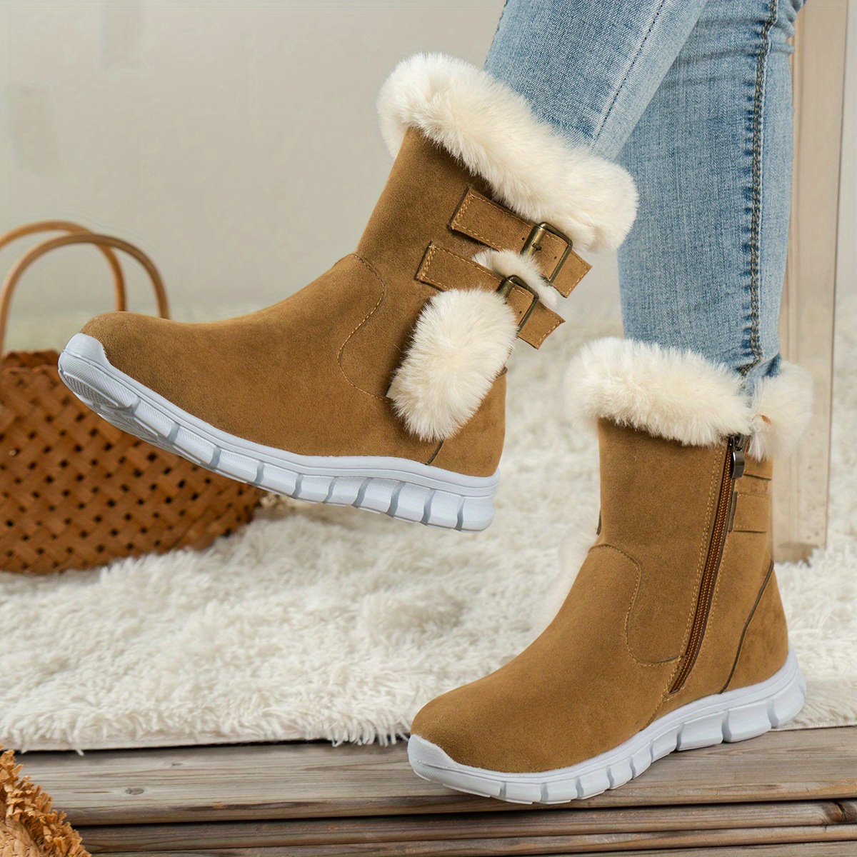 Warm comfy winter clearance boots