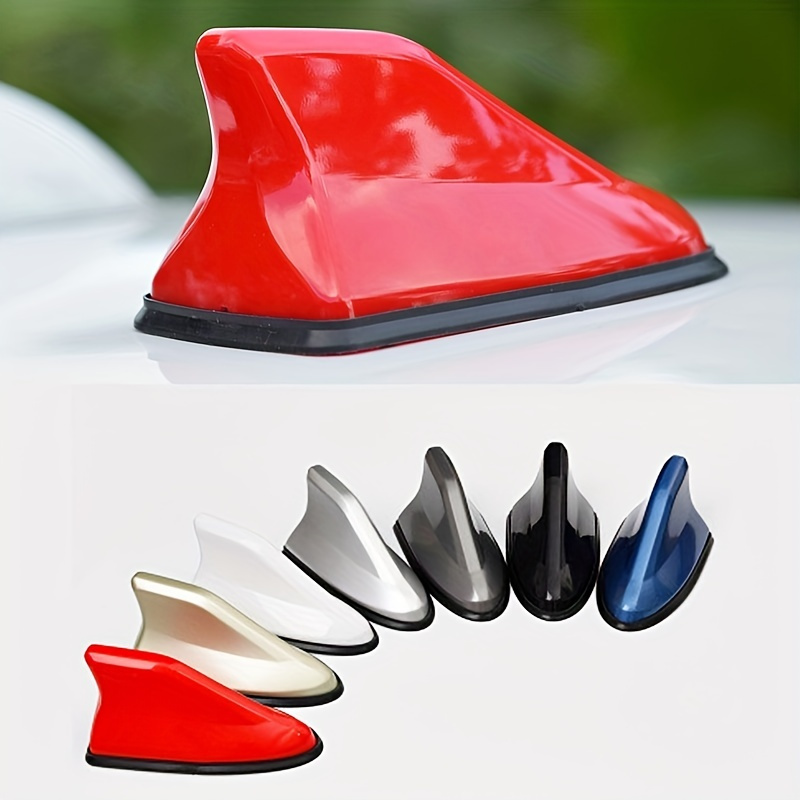 Super Functional Shark Antenna Fin Roof Aerial Base Radio For Cars Suvs  Trucks With Adhesive Tape Base, Shop On Temu And start Saving