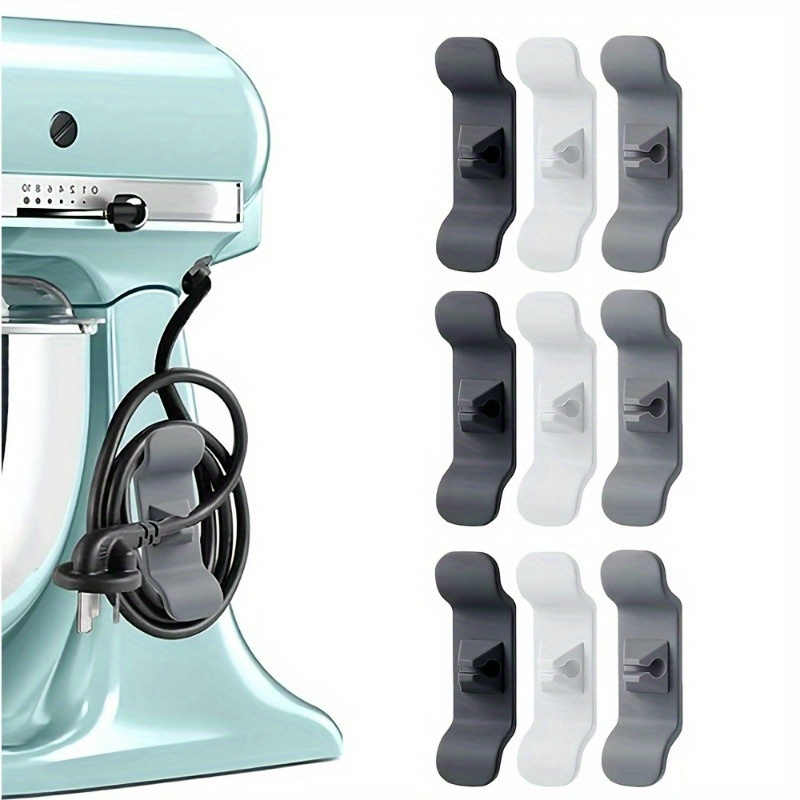 Cord Organizer for Kitchen Appliances - 6pack Upgraded Adhesive Cord Winder  Wrapper Holder Cable Organizer for Small Home Appliances Cord Keeper on  Stand Mixer,Blender,Coffee Maker,Pressure Cooker 