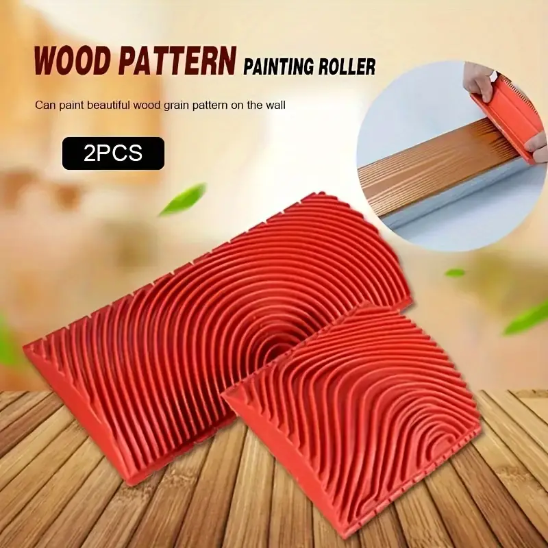 Wood Grain Stretcher Wood Grain Roller Wood Grain Imitation - Temu