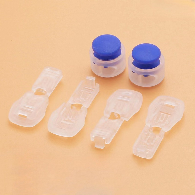Lazy Shoelace Buckle Elastic Non-slip Adjustable Plastic Buckle