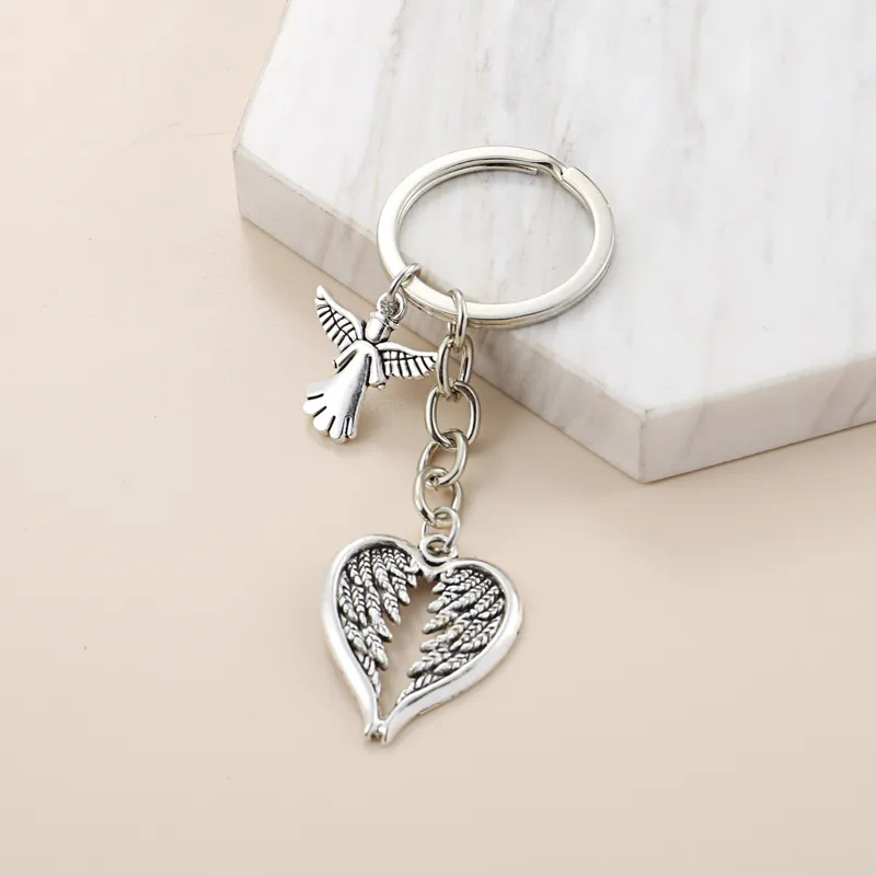 Angel + Bag + Tag) Angel Key Ring Gift In Bulk Thank You - Temu