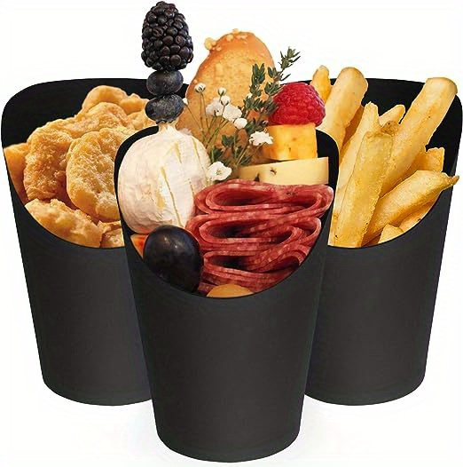 Wholesale White Black Snack Cup Holder Creative Fried Chicken Fries Popcorn  Wall Mounted Drink Holder Disposable Cold Drink Milk Tea Plastic Tray From  Blueberry2014, $0.22