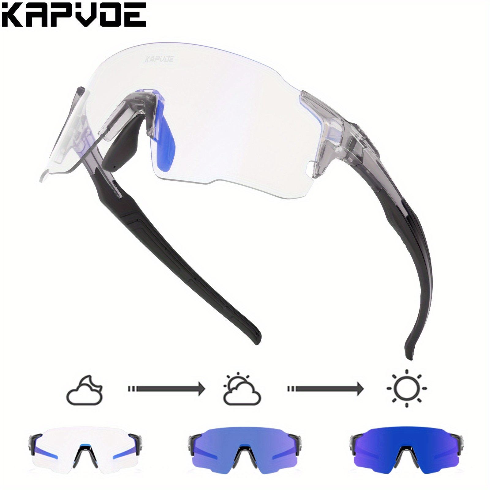 Double Sided Film Cycling Sun Glasses Anti Fog Windproof Goggles