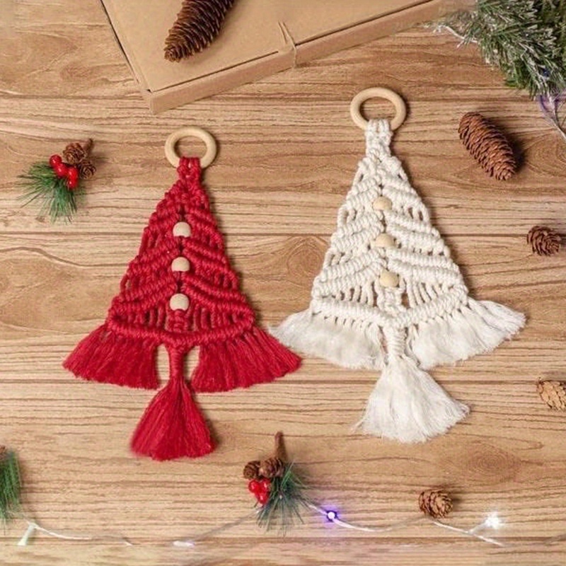 Christmas Tree Macrame Supplies Kit Macrame Kits For Adults - Temu