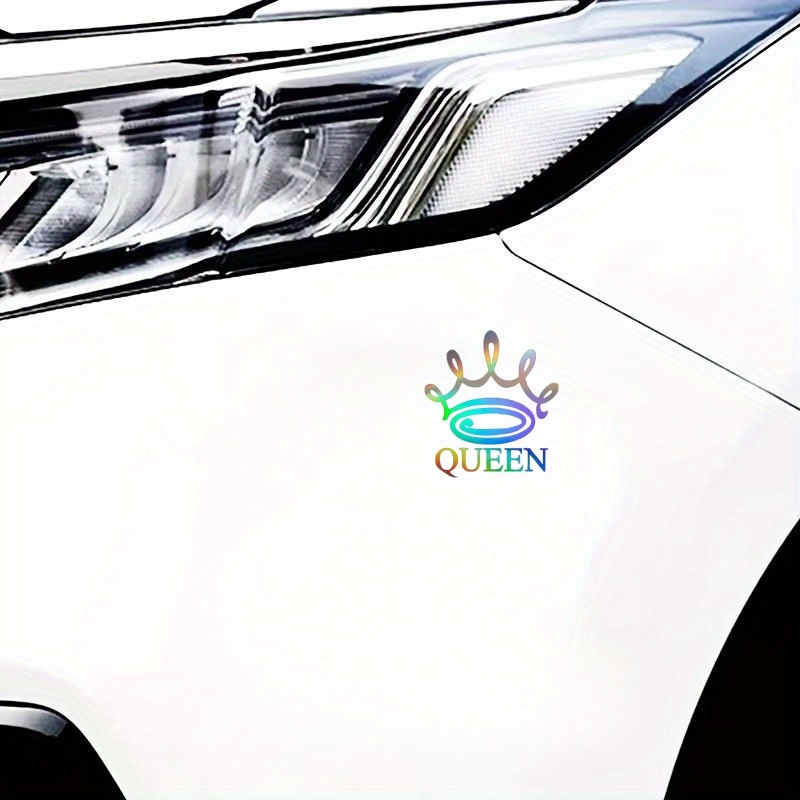 Crown Queen Car Stickers Fashion Waterproof Vinyl Decal Auto - Temu