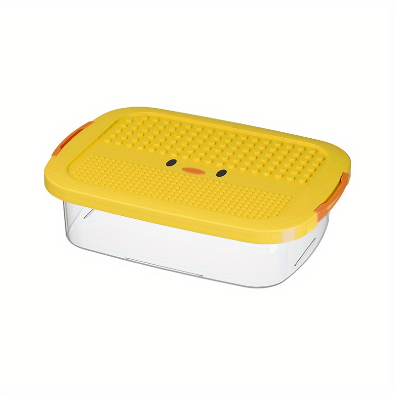 2 Tupperware Small Yellow Storage Containers With Lids 