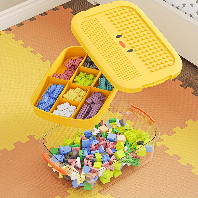 LEGO Toys Storage Box Organizer Children's Toy Jigsaw Puzzle Building Block  Parts Classification Sorting Partition Sorting