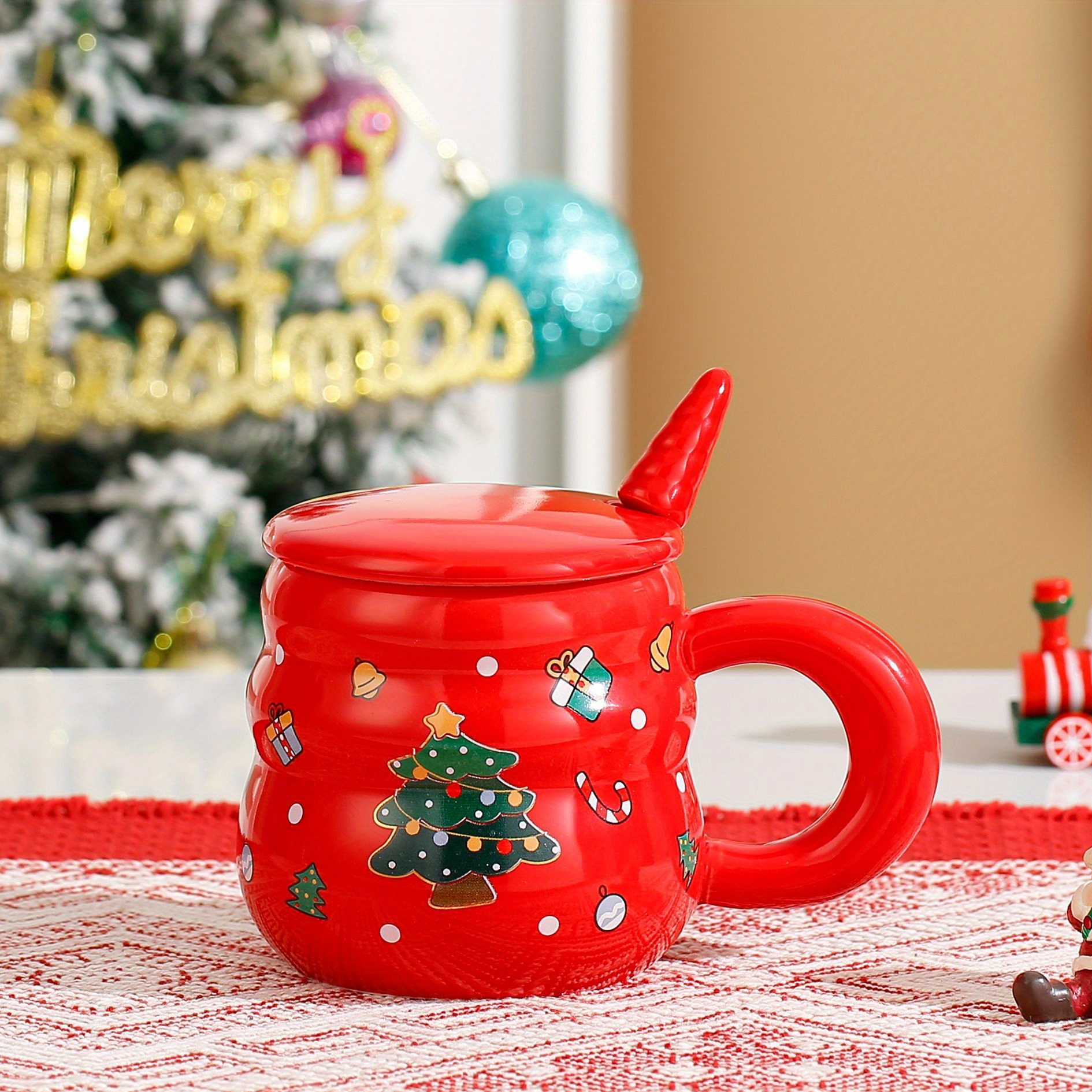 New Creative Christmas Cup High value Ceramic Cup Mug - Temu