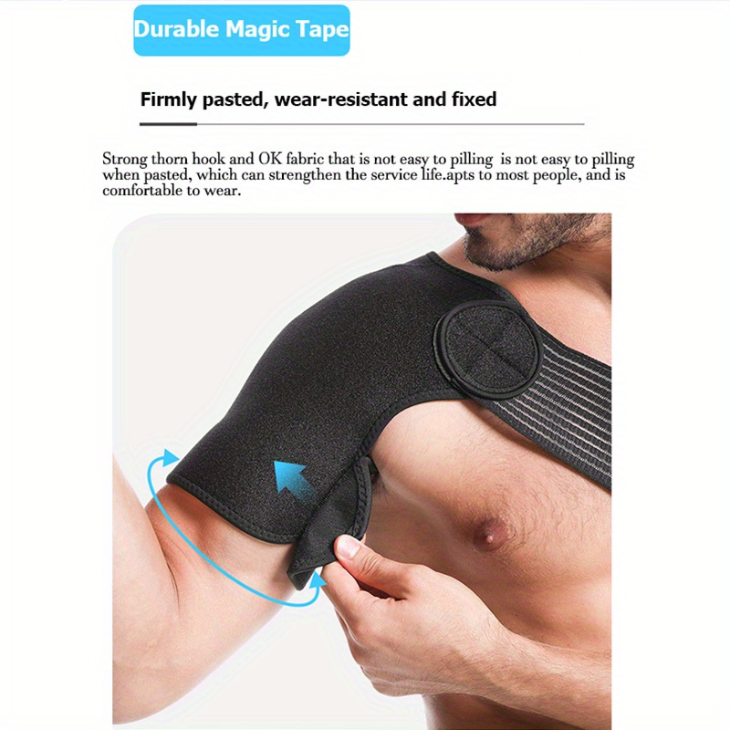  Shoulder Brace for Women and Men, Adjustable Compression  Rotator Cuff Support, for Arthritis, Injury Prevention