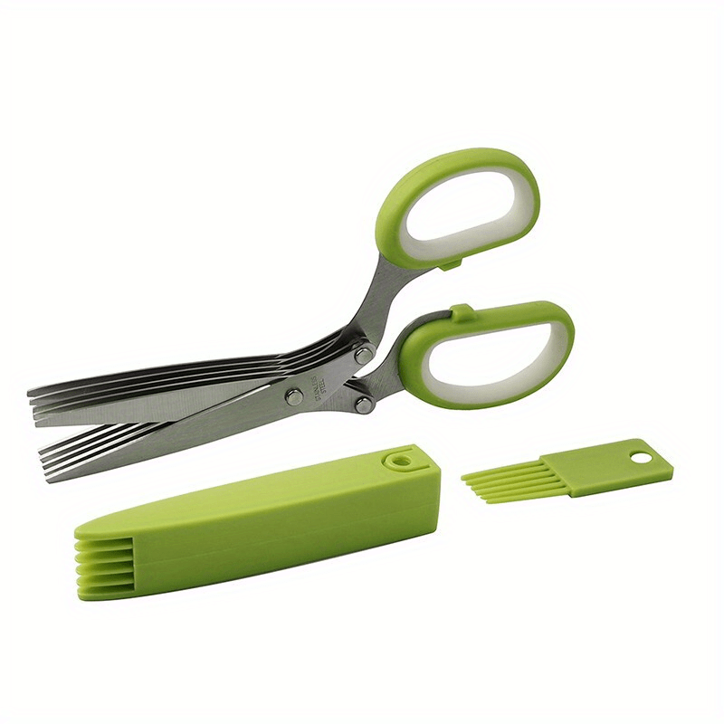 Multi-purpose Five-layer Scissors - Green