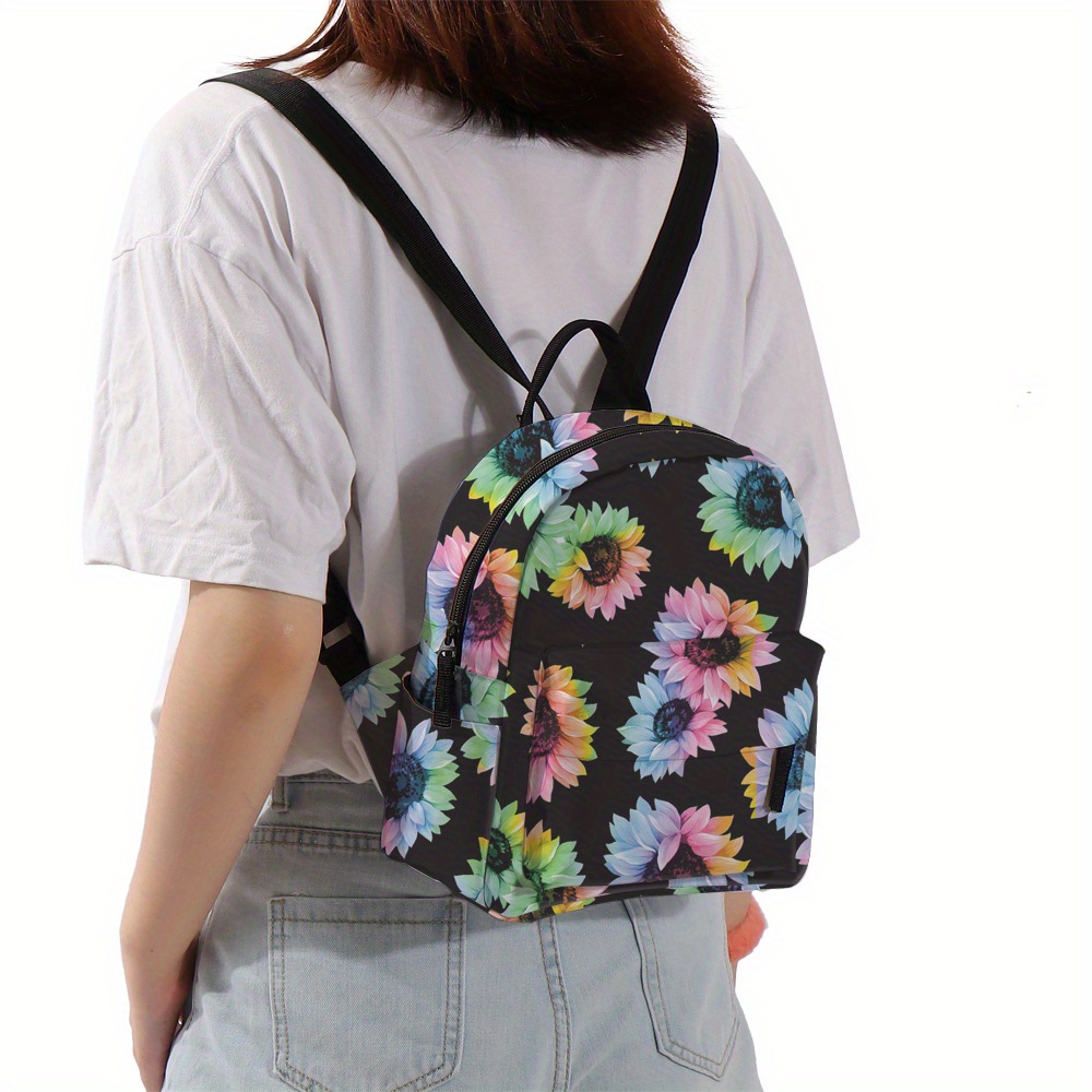 Small on sale sunflower backpack