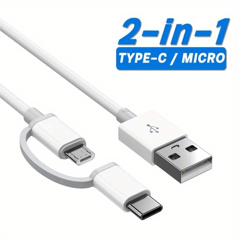 White 16.5ft (5M) Link Cable for Oculus Quest 2/3 Type-C to USB A Charging  Cord