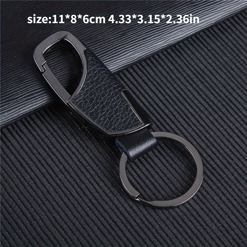 Faux Leather Men Keychain Holder Car Key Chain For Men