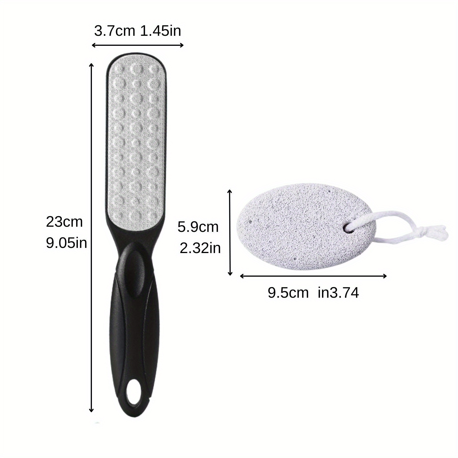 3pcs Pedicure Foot File, Foot Heel Scraper, Foot Rasp Foot File And Callus  Remover For Feet, Foot Scrubber For Dead Skin