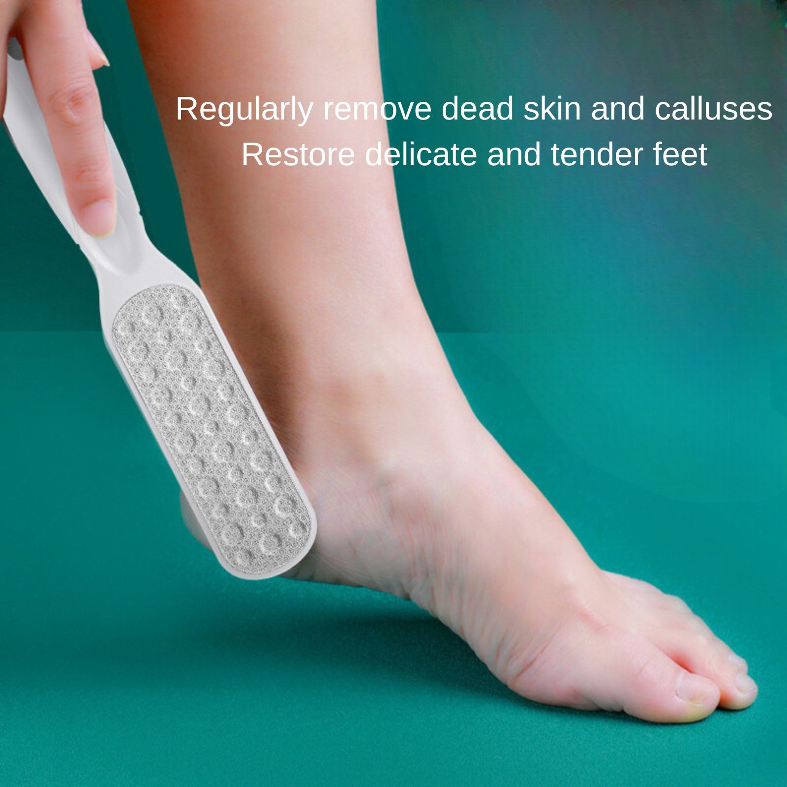 3pcs Pedicure Foot File, Foot Heel Scraper, Foot Rasp Foot File And Callus  Remover For Feet, Foot Scrubber For Dead Skin