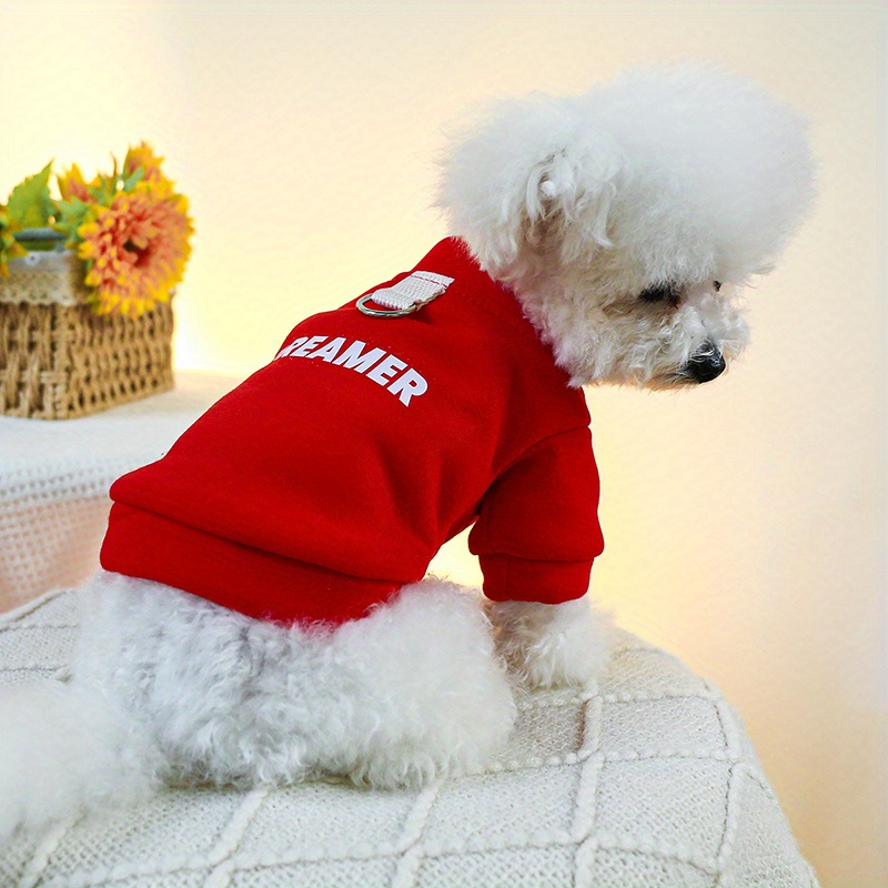 Dog Clothing with Traction Buckle Pet Clothing for 2023 Autumn and
