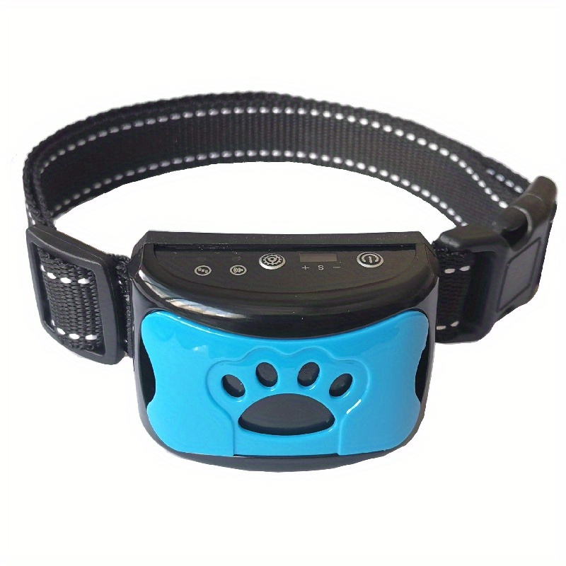 Voice activated shock clearance collar