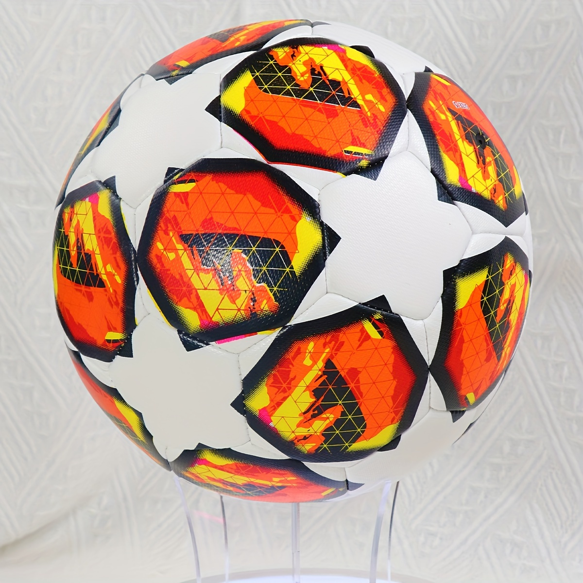  Balón de fútbol de la Liga de Campeones de primera calidad,  tamaño 5, con costuras sin costuras, piel sintética profesional de alta  calidad, Pelota de Futbol, Estados Unidos (multicolor) : Deportes